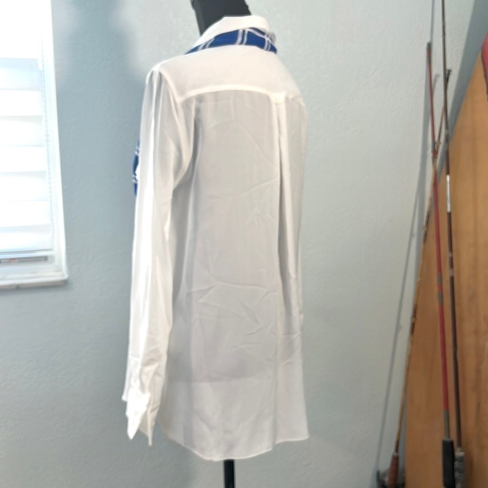 Zara,Lovely White, Cargo Pockets, Button Down Shirt, Excellent Condition XS - Picture 2 of 11